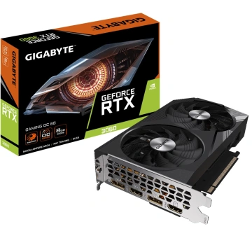 GIGABYTE GeForce RTX 3060 GAMING OC 8G LHR, 8GB GDDR6