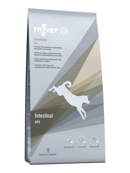 Trovet Hypoallergenic Intestinal DPD with duck 10 kg
