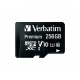 Verbatim MicroSDXC 256GB Premium + SD adaptér