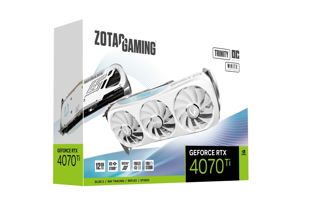 Zotac GeForce RTX 4070 Ti Trinity OC White Edition