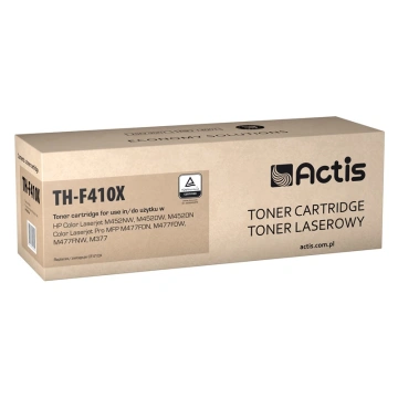 Actis Tonerová kazeta TH-F410X (náhradní HP 410X CF410X; standardní; 6500 stran; černá)