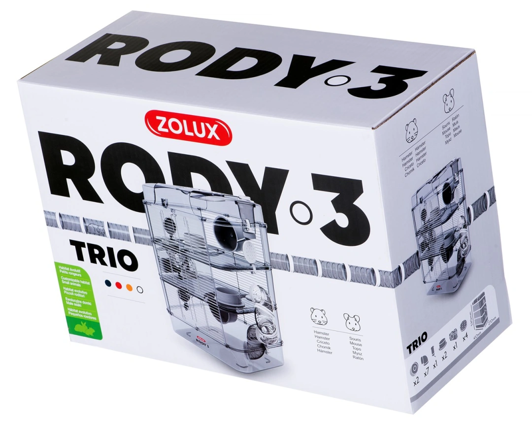 ZOLUX RODY3 TRIO, white