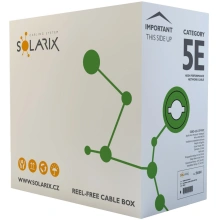 Solarix CAT5E UTP PVC E 305m/box (SXKD-5E-UTP-PVC)