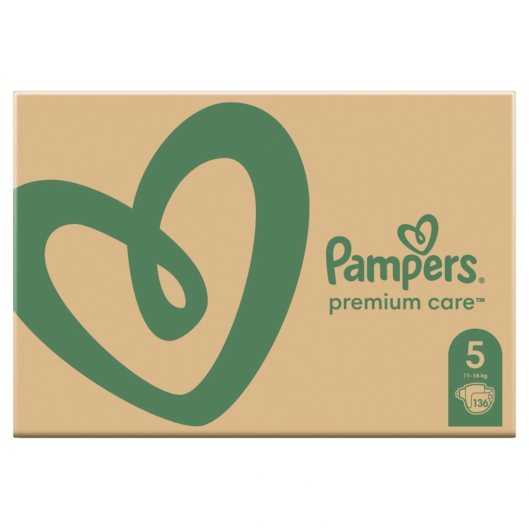 Pampers Premium Care plenky vel. 5 (148 ks plenek) 11-16 kg Měsíční balení