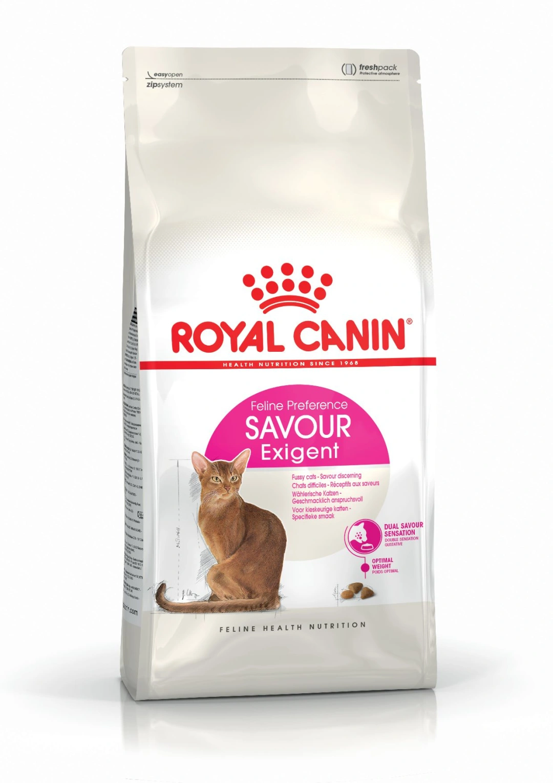 Royal Canin FHN Exigent Savour Sensation - suché krmivo pro dospělé kočky - 4kg