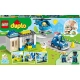 LEGO DUPLO 10959 Policejní stanice a vrtulník + LEGO DUPLO 10980 Zelená podložka na stavění