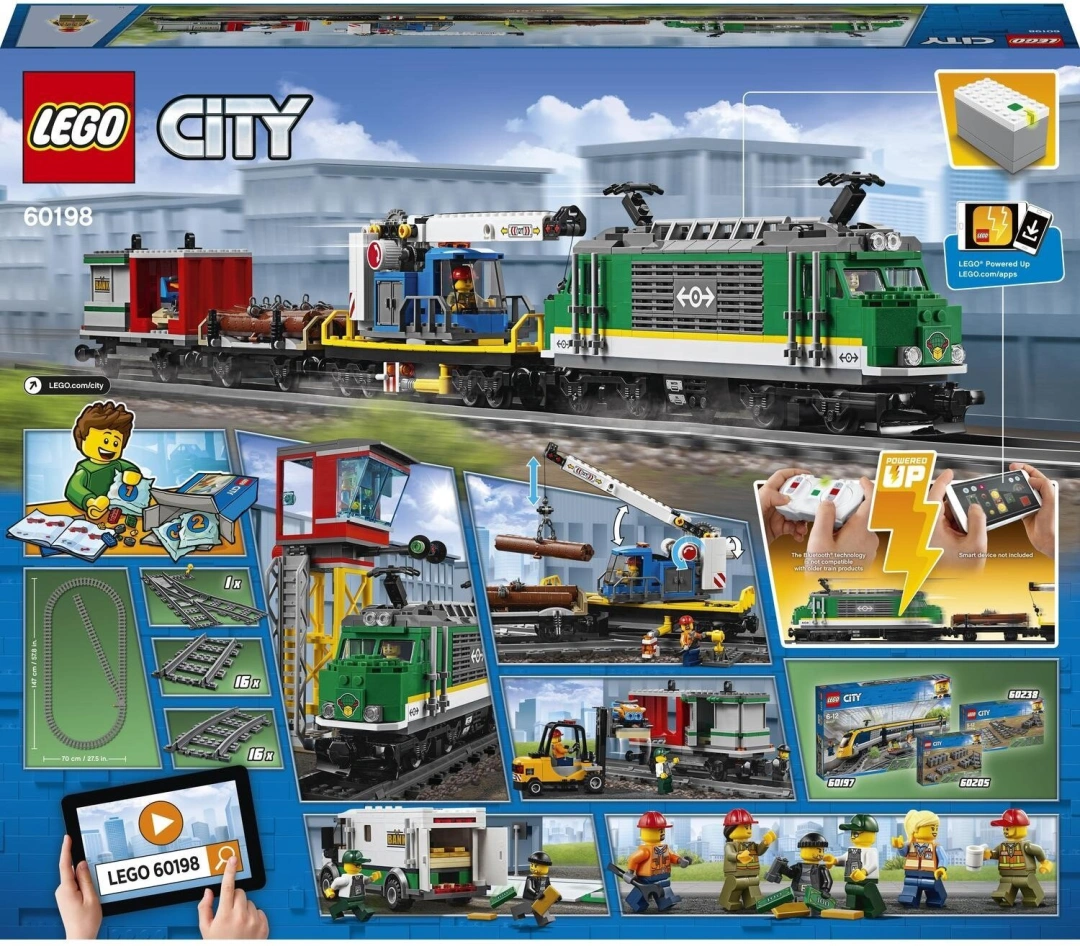 LEGO® City 60198 Nákladní vlak