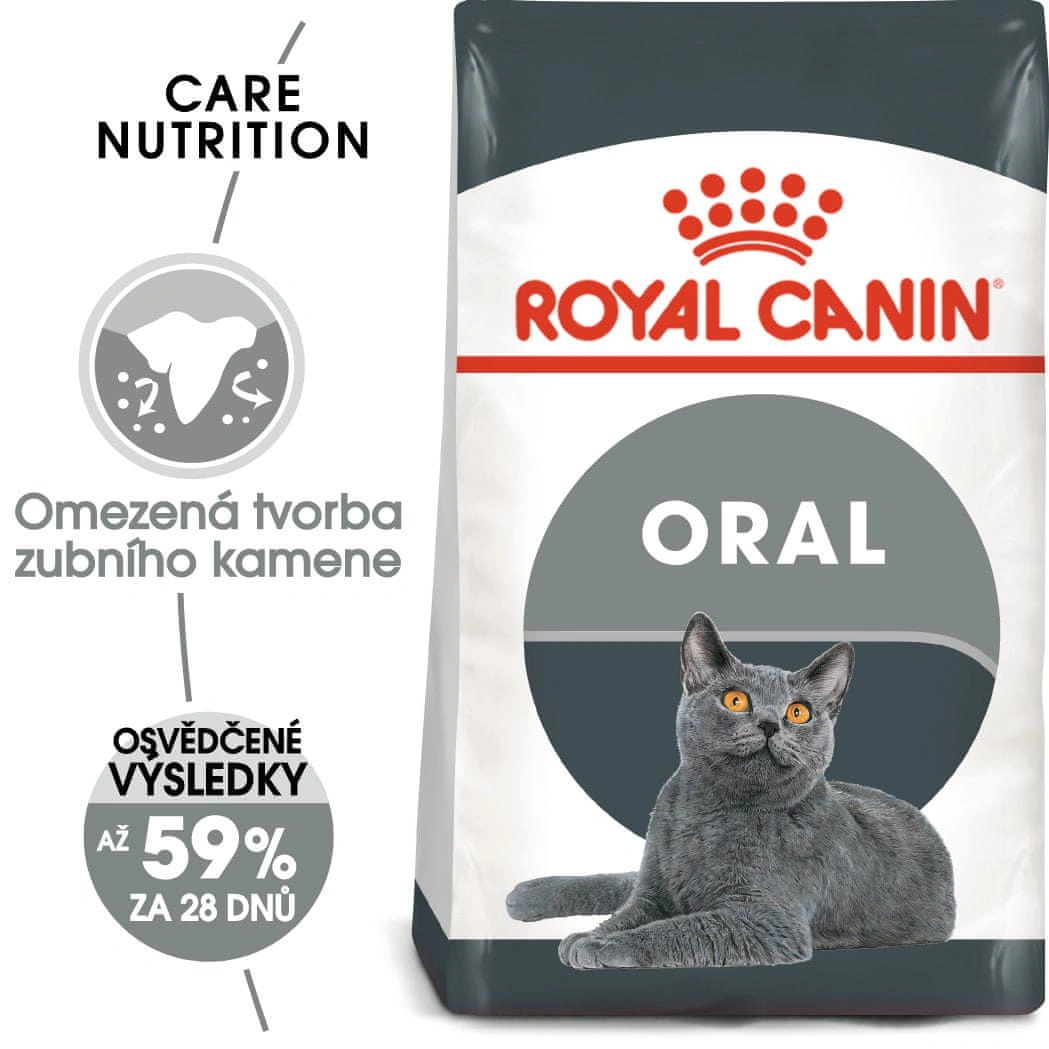 Royal Canin Royal Canin cat Oral Care - granule pro kočky snižující tvorbu zubního kamene - 1,5kg