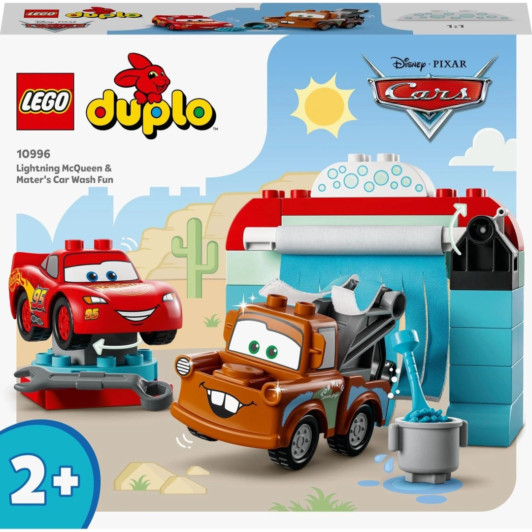 LEGO DUPLO Auta od Disney a Pixar 10996 Na myčce s Bleskem McQueenem a Burákem