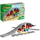 LEGO DUPLO Town 10872 Doplňky k vláčku – most a koleje