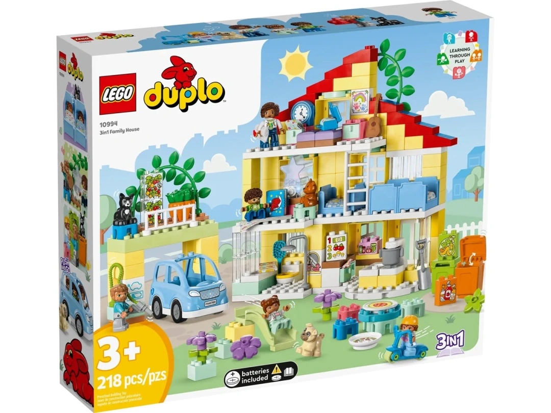 LEGO DUPLO 10994 RODINNÝ DŮM 3V1