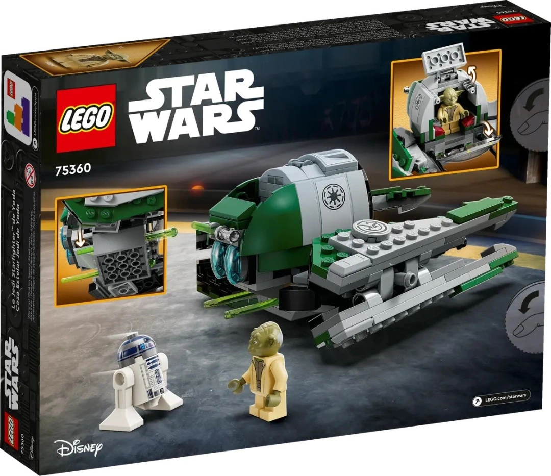LEGO Star Wars™ 75360 Yodova jediská stíhačka