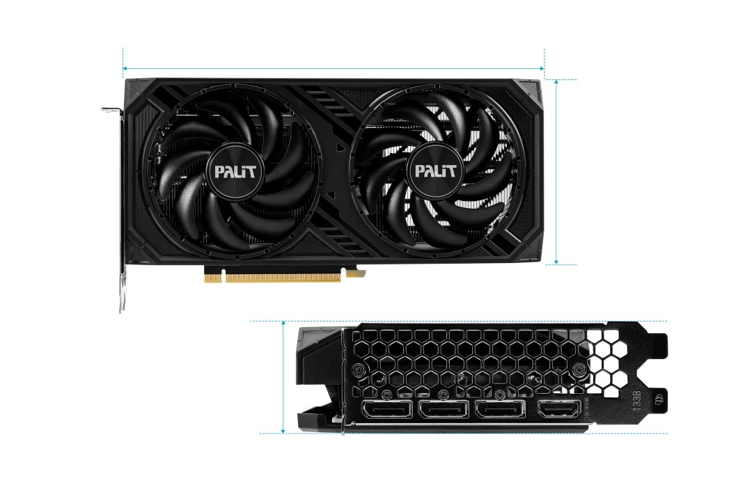 PALiT GeForce RTX 4060 Ti Dual OC 8GB GDDR6