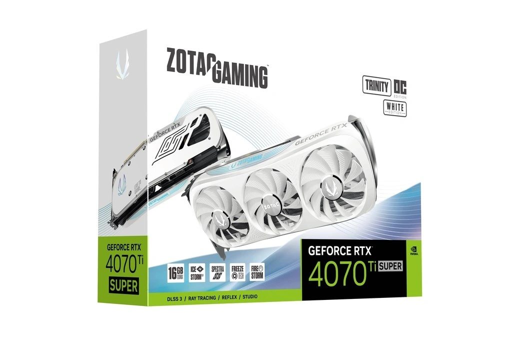 Zotac GeForce RTX 4070 Ti SUPER NVIDIA 16 GB GDDR6