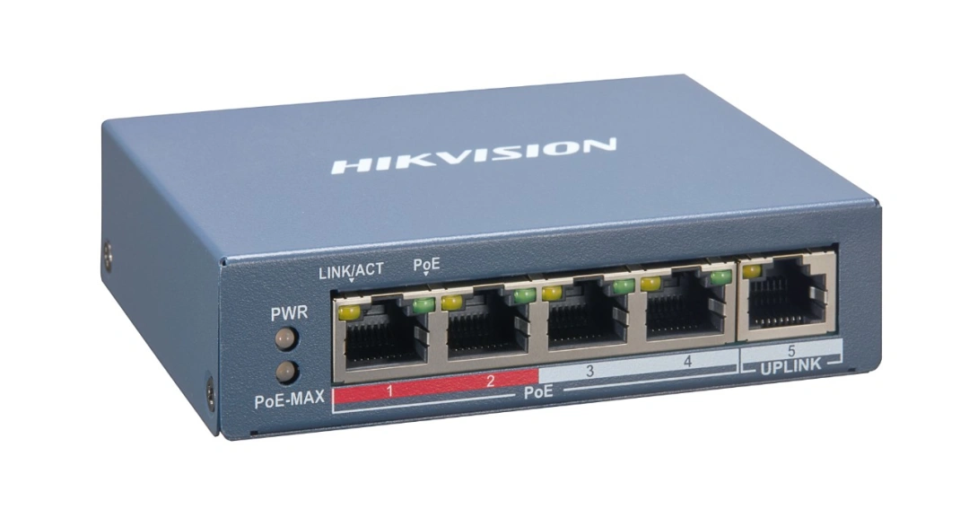 Hikvision DS-3E1105P-EI Fast Ethernet (10/100) 