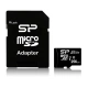 Paměťová karta microSDXC Elite 256GB CL10 UHS-1 (U1) + microSD-SD ADAPTÉR (SP256GBSTXBU1V10SP)