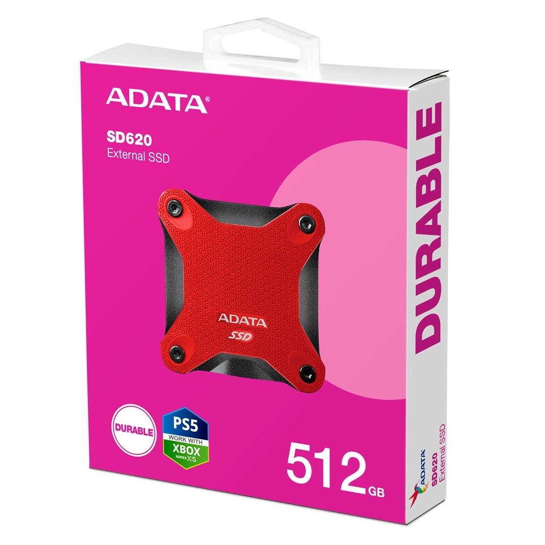 ADATA SD620 512GB, červená
