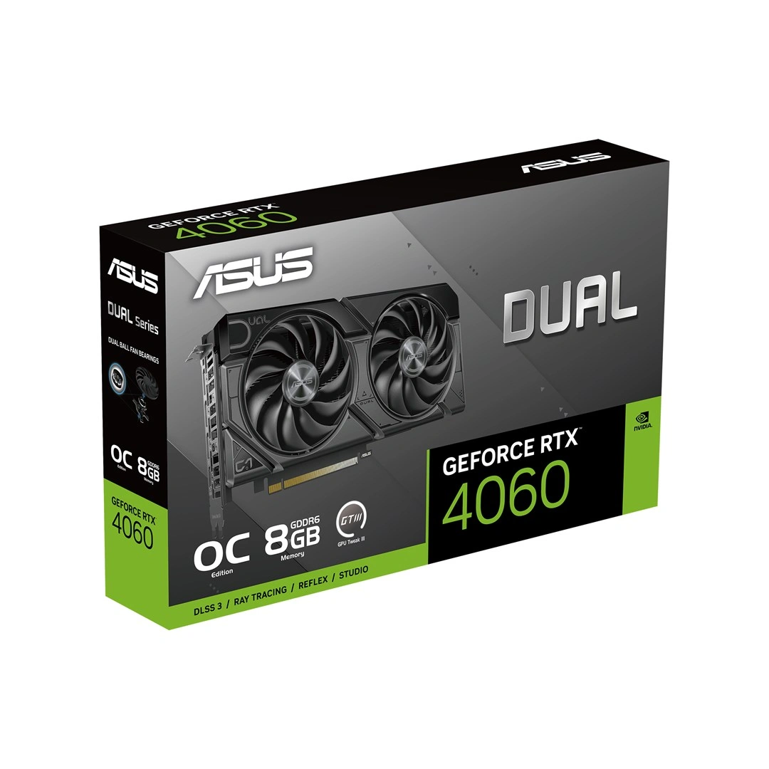 ASUS Dual GeForce RTX 4060 EVO/OC/8GB/GDDR6
