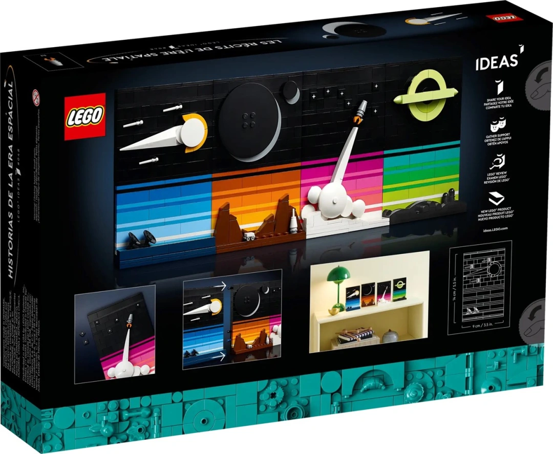 LEGO IDEAS 21340 Příběhy vesmírného věku