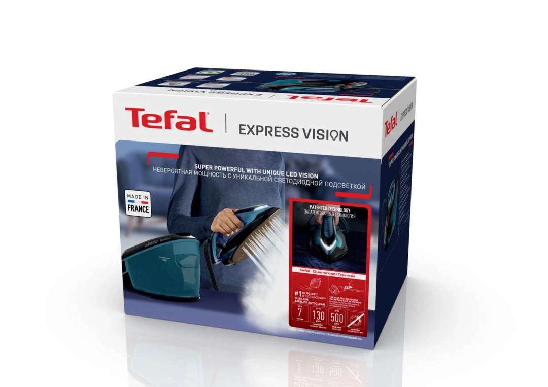 Tefal Express Vision SV8151E0, černá/modrá