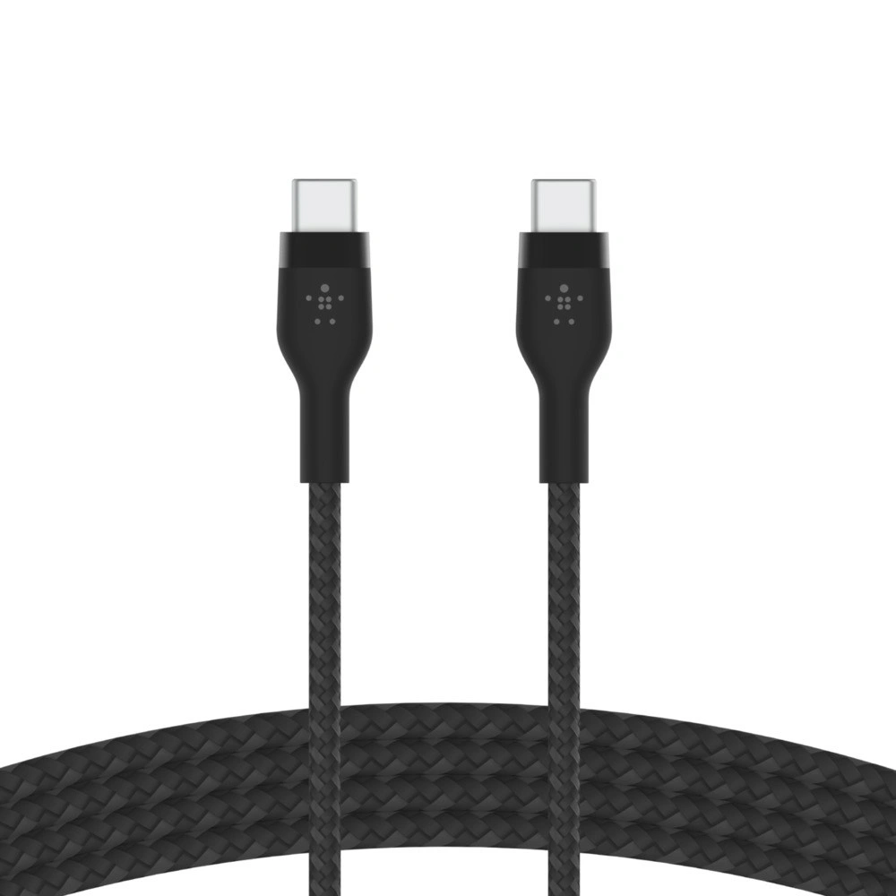 Belkin odolný kabel USB-C BOOST CHARGE™ PRO Flex, 1m, černá