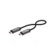 Linq byELEMENTS USB-C/USB-C, 1 m, černá