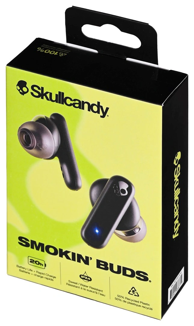 Skullcandy Smokin’ Buds (S2TAW-R740), černá