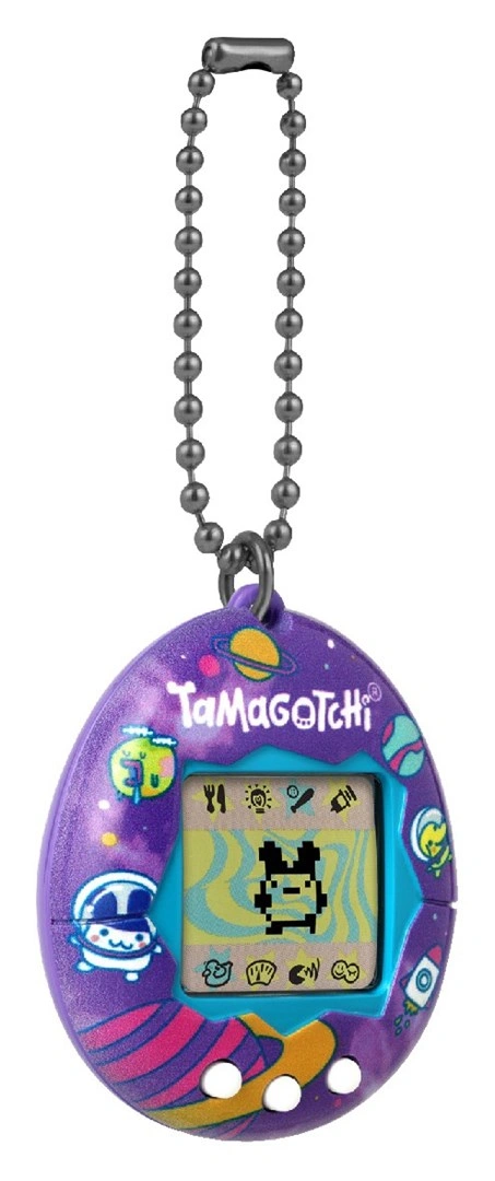 Bandai Tamagotchi The Original Tama Universe, kosmos, fialová