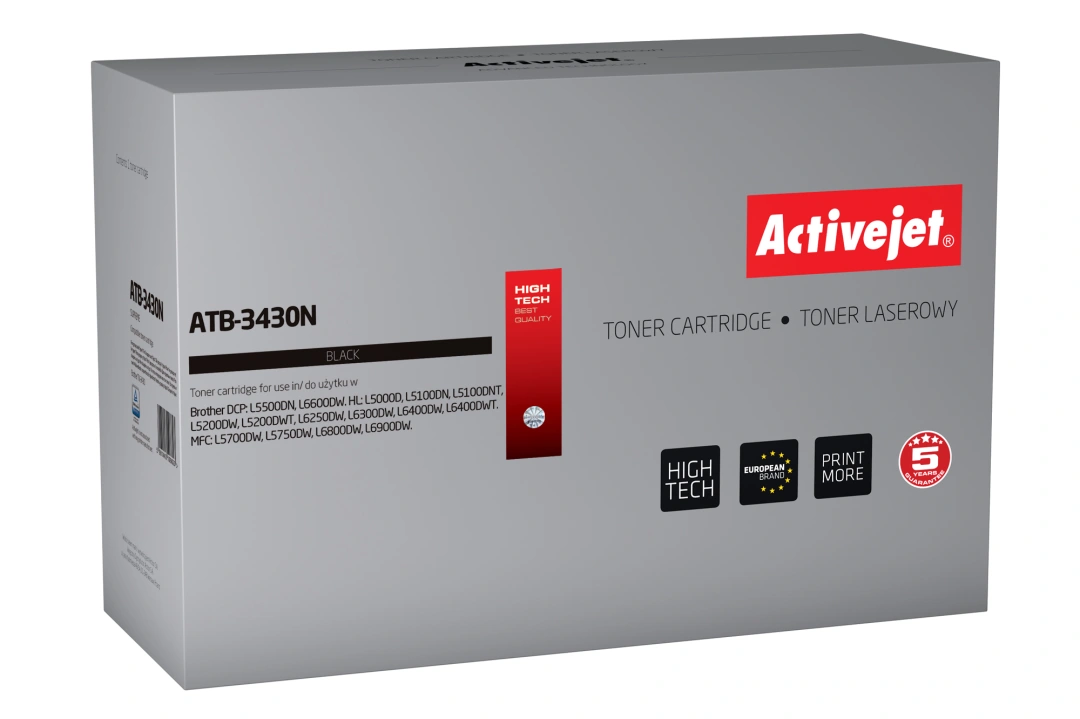 Activejet ATB-3430N (náhradní Brother TN-3430; Supreme; 3 000 stran; černá)