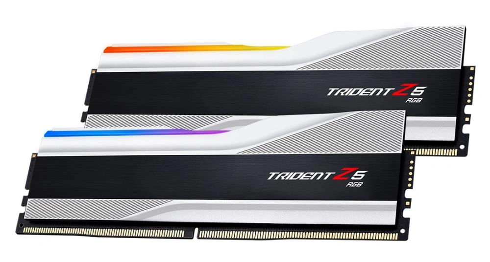 G.Skill Trident Z5 RGB 32GB (2x16GB) DDR5 6600 CL34, stříbrná