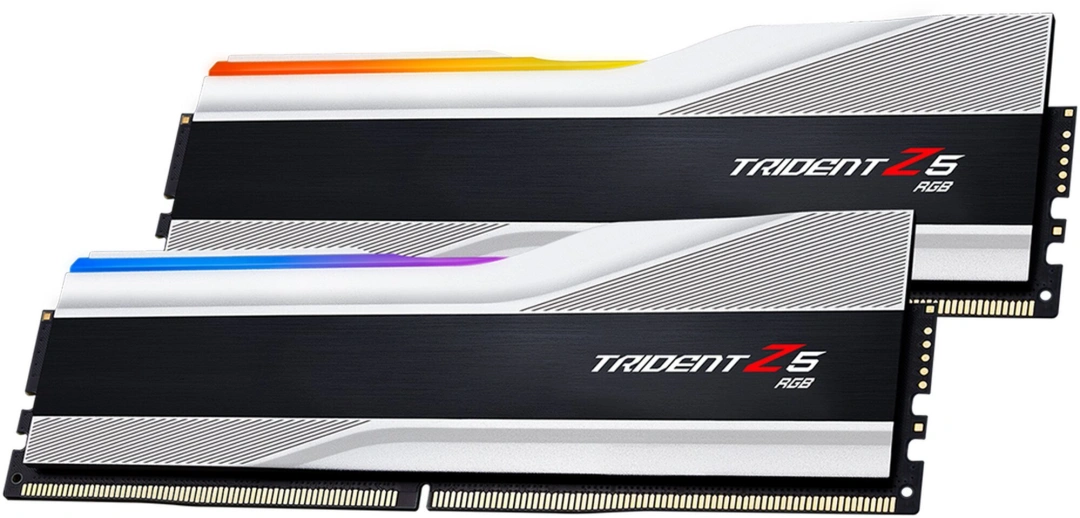 G.Skill Trident Z5 RGB 32GB (2x16GB) DDR5 6600 CL34, stříbrná