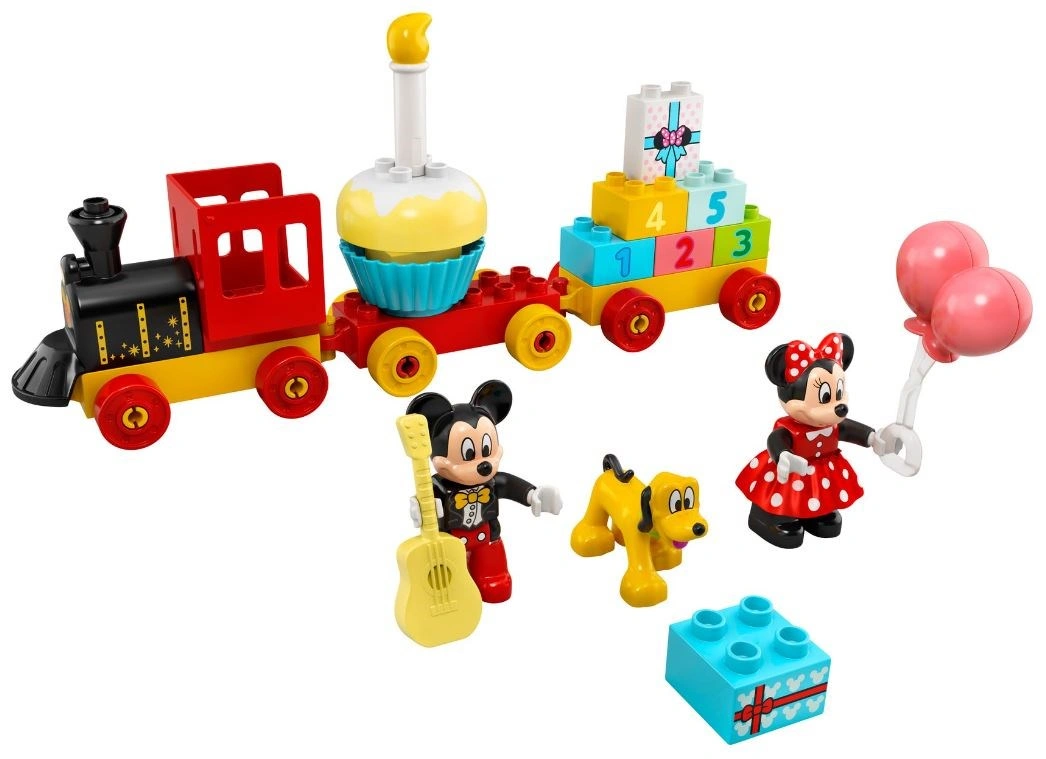 LEGO® DUPLO® Disney 10941 Narozeninový vláček Mickeyho a Minnie