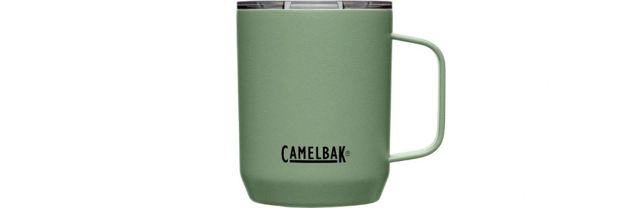 CamelBak Camp Mug V.I.  350 ml, zeleno-stříbrný