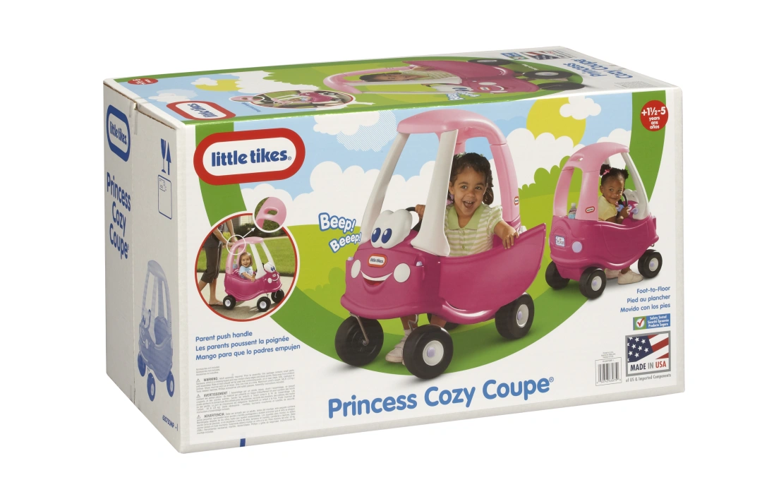 Little Tikes Cozy Coupe - růžové