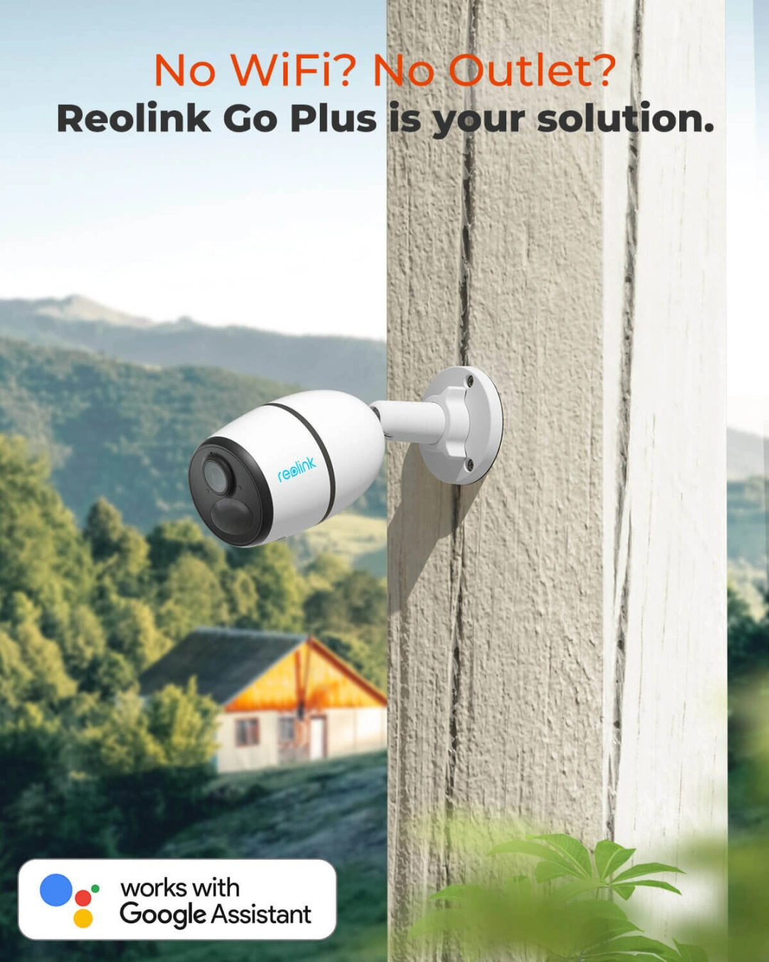 Reolink Go Plus (4MP), white