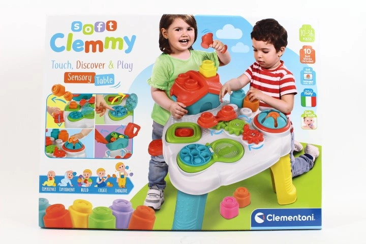 Clementoni Soft Clemmy Senzorický hrací stolek