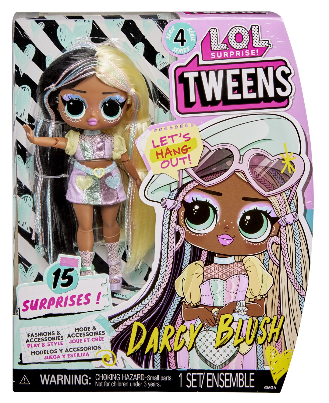 LOL Surprise Tweens s4 Doll Darcy Blush 588740