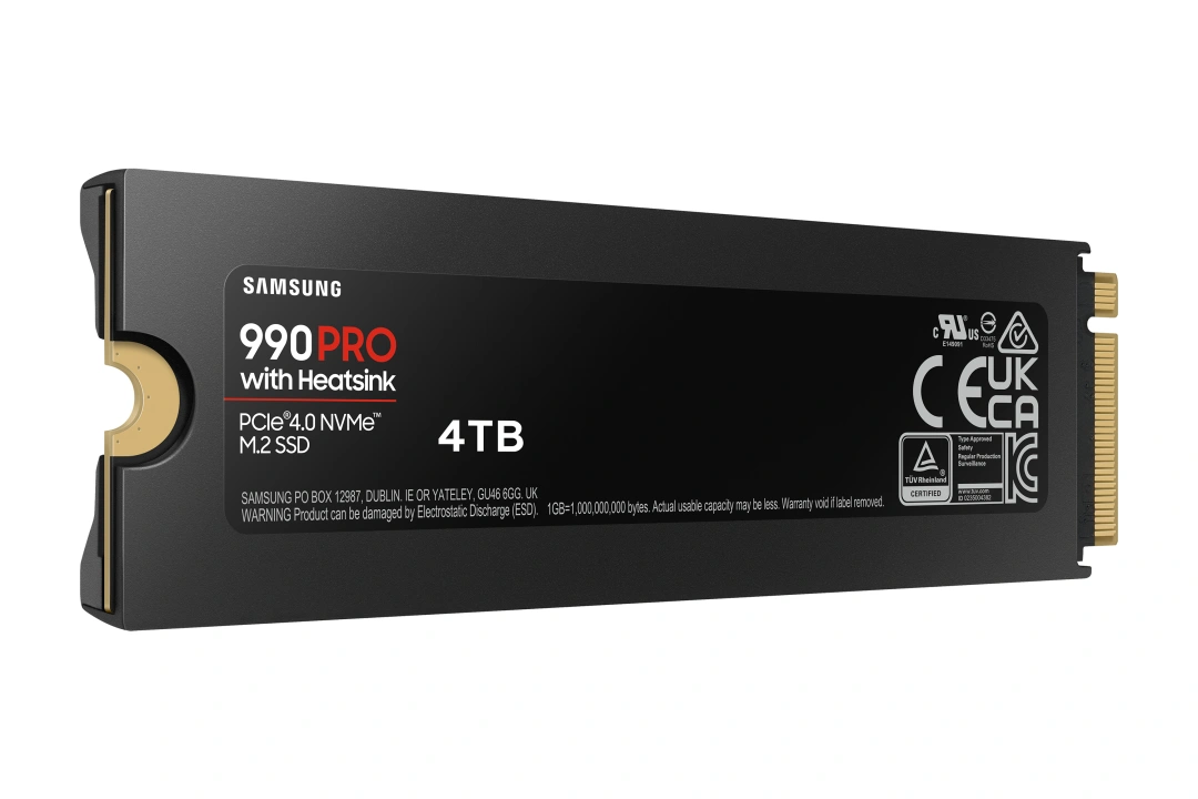 Samsung 990 Pro 4TB M.2 NVMe Heat