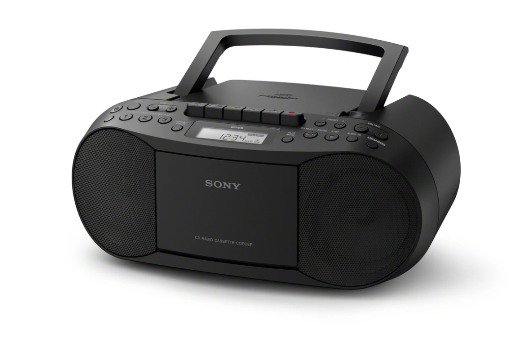 Sony radiomagnetofon s CD přehr. CFD-S70, černý