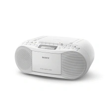 Sony CFD-S70 - radiomagnetofon s CD přehrávačem , bílý