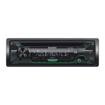 Sony autorádio CDX-G1202U CD/MP3,USB/AUX, zelená