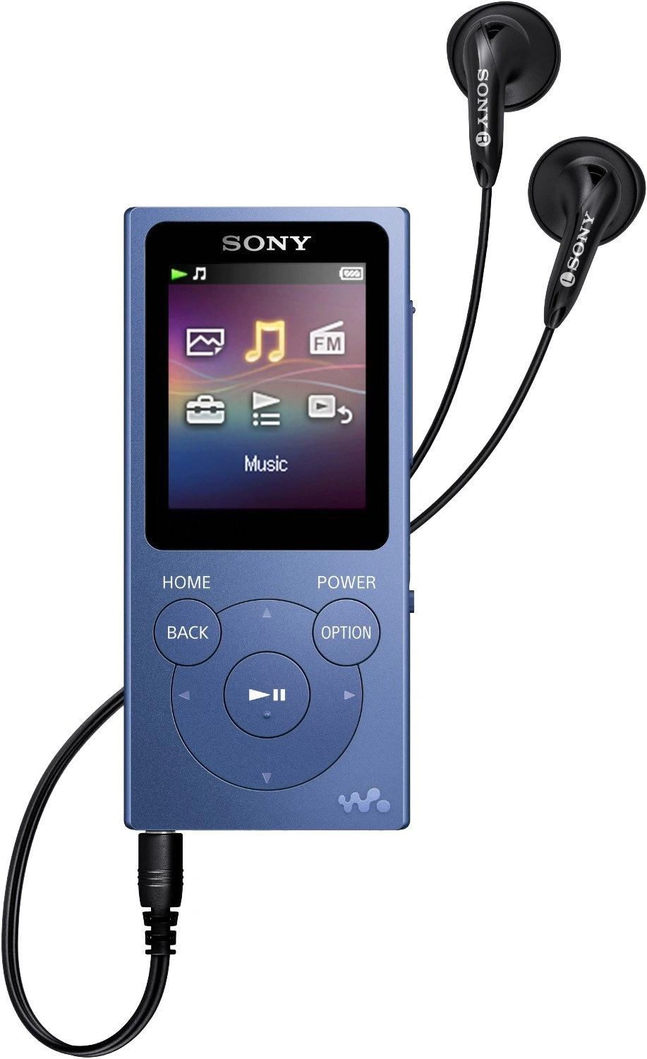 Sony NWZ-E394, 8GB, modrá