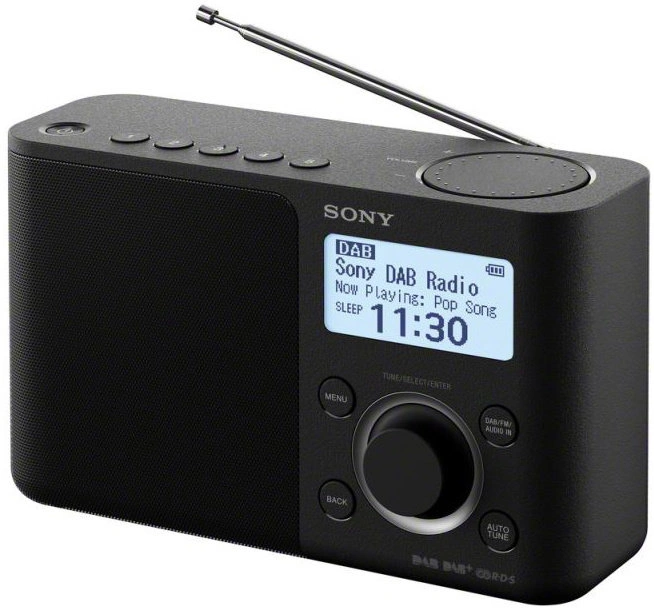 Sony XDR-S61D, černá