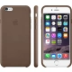Apple Leather Case pouzdro pro iPhone 6 Plus, hnědá