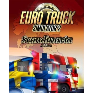 Euro Truck Simulátor 2 Scandinavia - pro PC (el. verze)