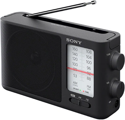 Sony ICF-506 Rádio s reproduktorem, černá 