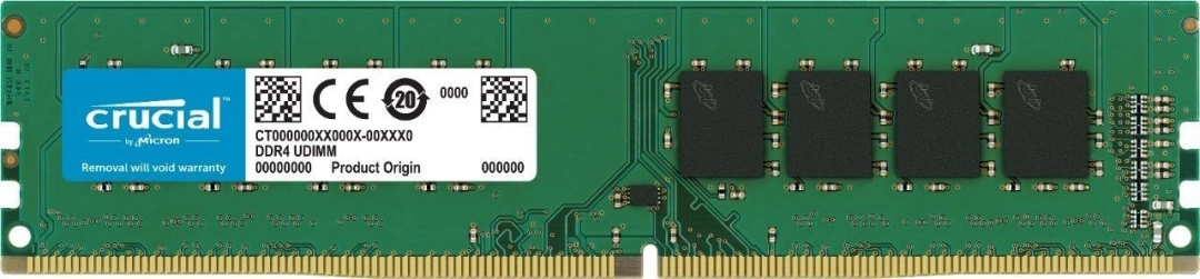 Crucial 4GB DDR4 2666 SRx8