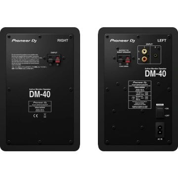 Pioneer DJ 2pás reproduktory černé DM-40 černá