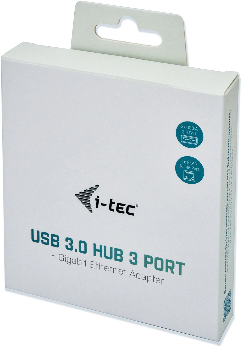 i-tec USB 3.0 Metal HUB 3 Port + Gigabit Ethernet