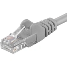 PremiumCord UTP Patch kabel CAT6 2m, šedá